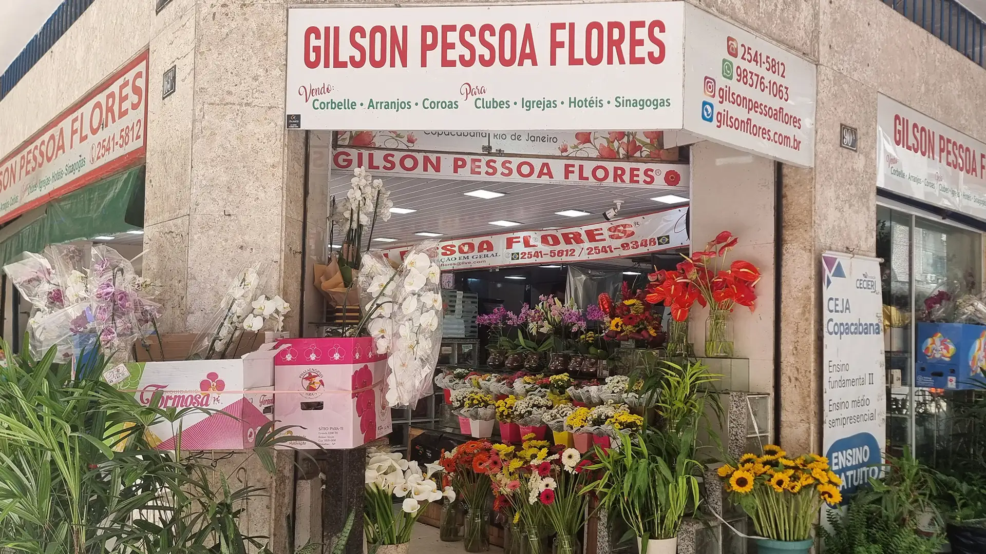 Gilson Flores - Floricultura Copacabana